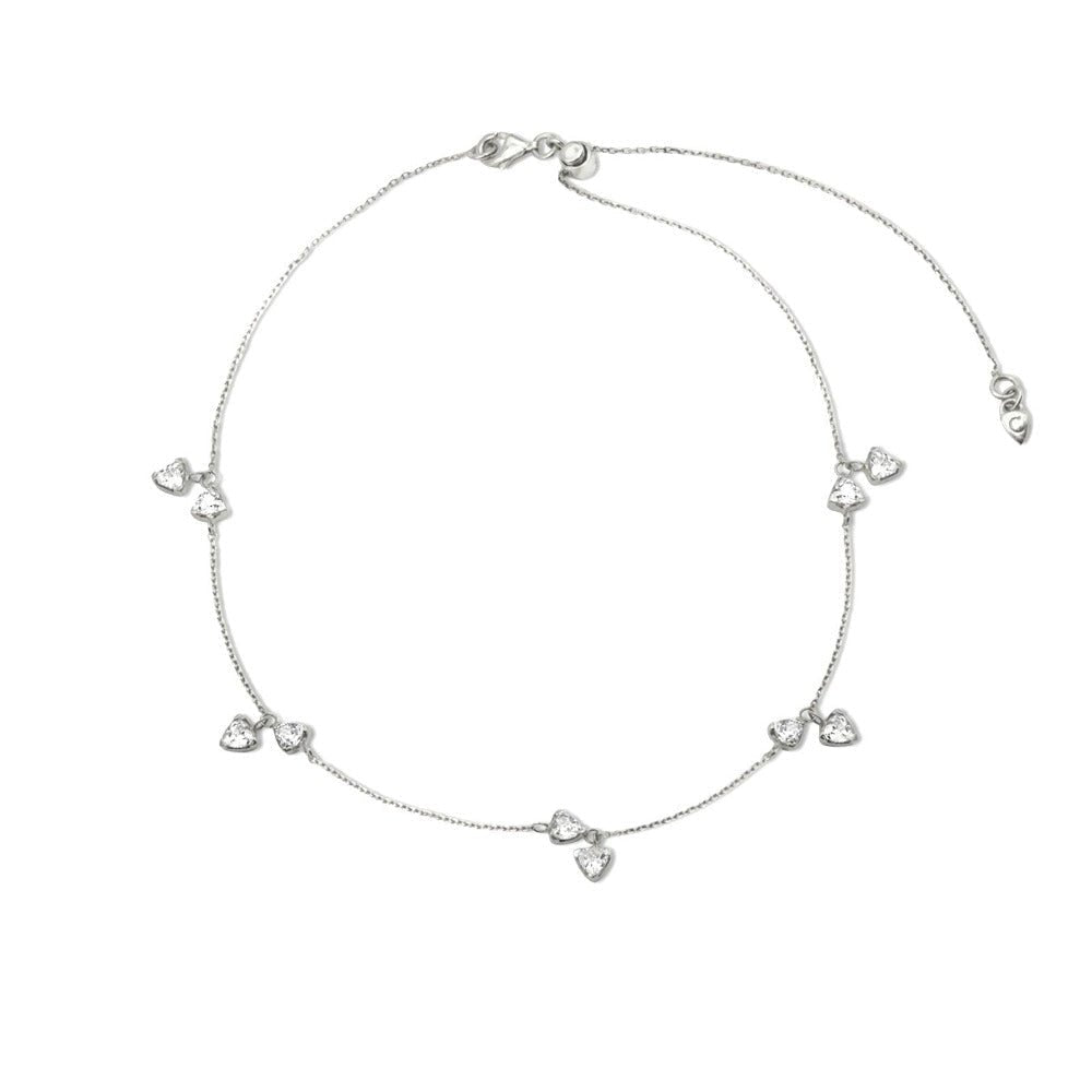 Sterling Silver Charm Necklace - Camille Jewelry