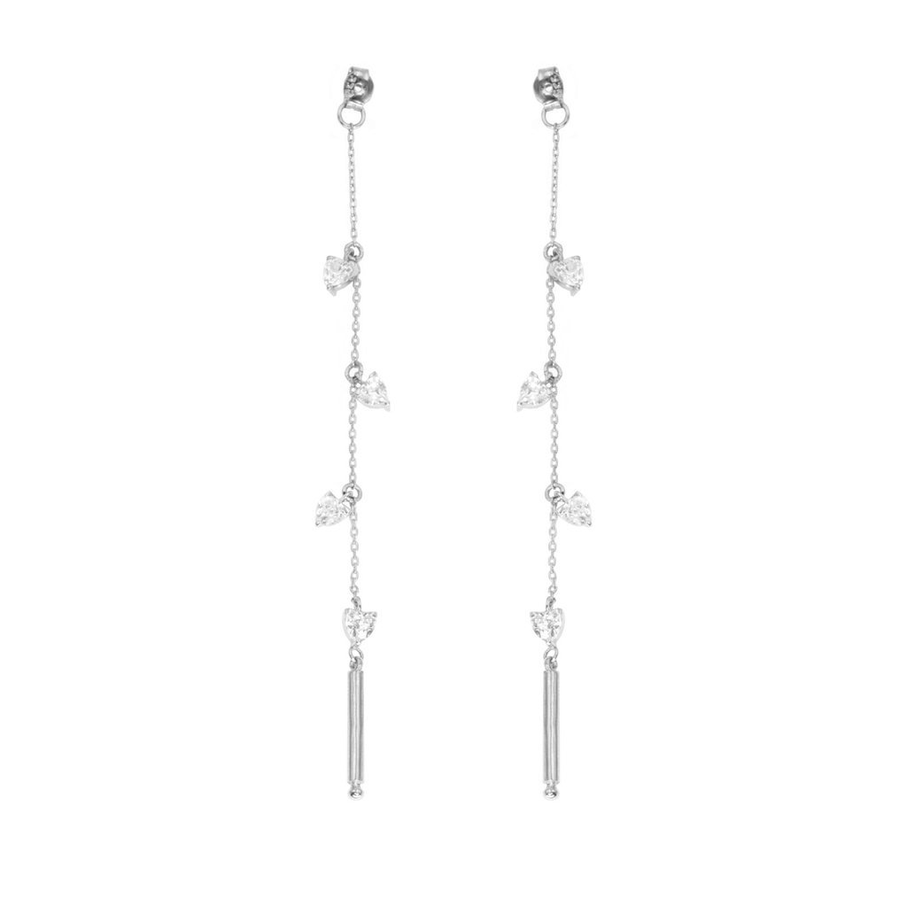 Theia - Vermeil & Sterling Linear Earring "Backs" - Camille Jewelry