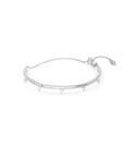 Trillion Cuff Bracelet – Edgy Bangle in Sterling silver on a white background - Camille Jewelry