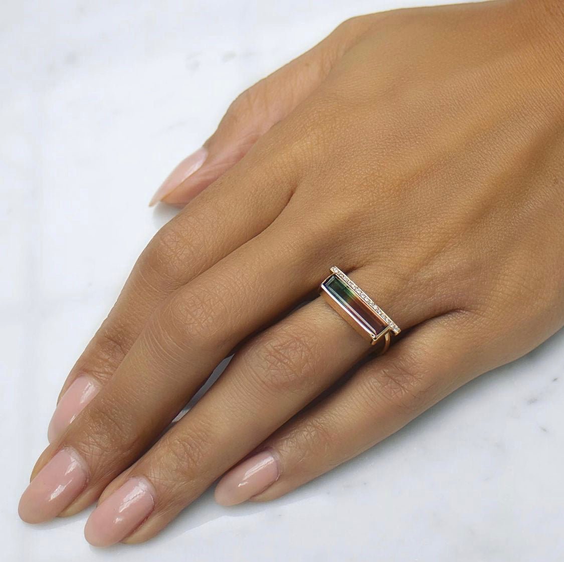 Tourmaline Gemstone Ring – A One-of-a-Kind Statement in Fine Jewelry - Camille Jewelry